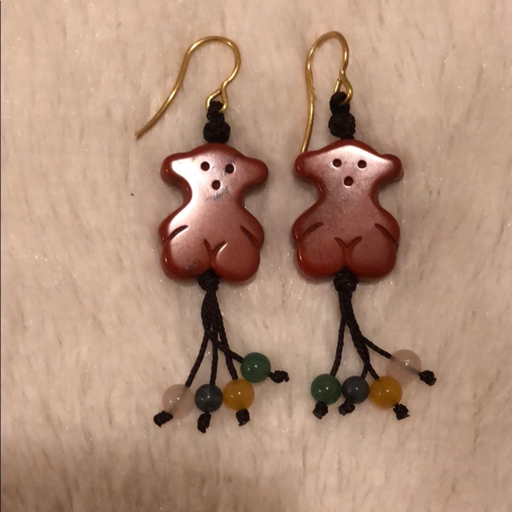 Tous Tibet Gen Stone earrings